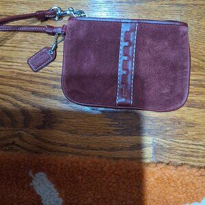 Coach vintage wristlet